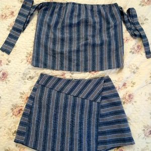 Skort and shirt two piece set